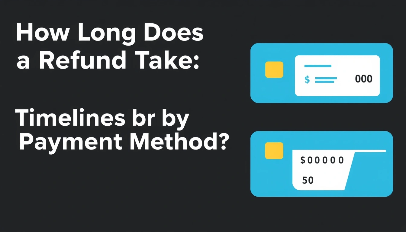 How Long Does a Refund Take: Timelines by Payment Method