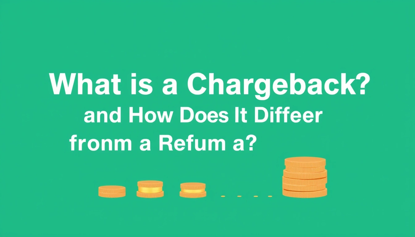 What Is a Chargeback and How Does It Differ from a Refund